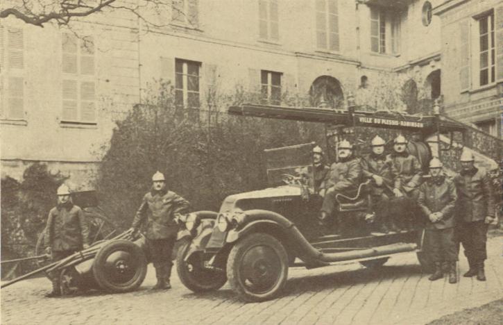 La subdivision des sapeurs-pompiers du Plessis-Robinson dans les années 1930