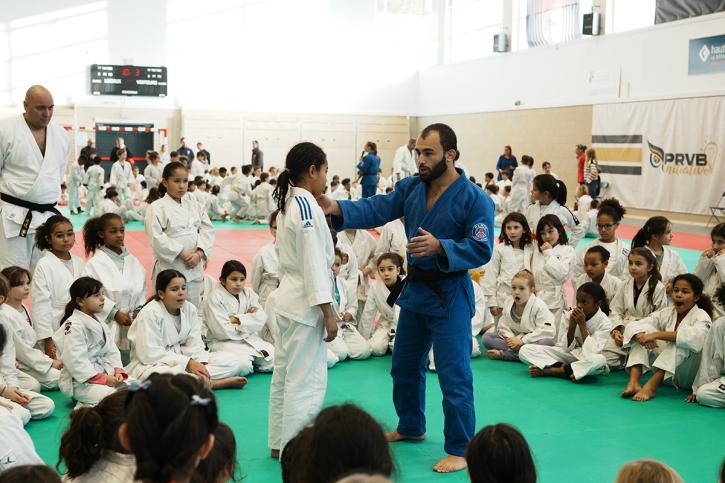 Luka Mkheidze, médaillé d’argent aux JO de Paris 2024.