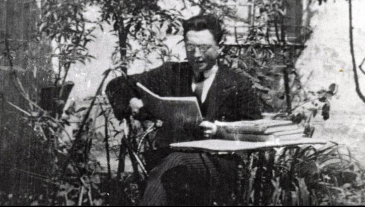 Pietro Nenni en exil.