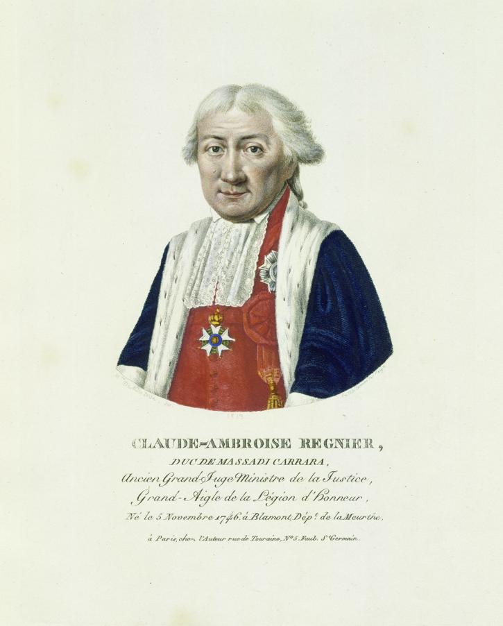 Claude-Ambroise Regnier © RMN-Grand Palais (musée des châteaux de Malmaison et de Bois-Préau) / Gérard Blot