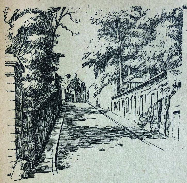Illustrations de l’ouvrage Histoire d’un village, Le Plessis-Robinson,  de René Pottier, Editions Sorlot, Paris, 1941