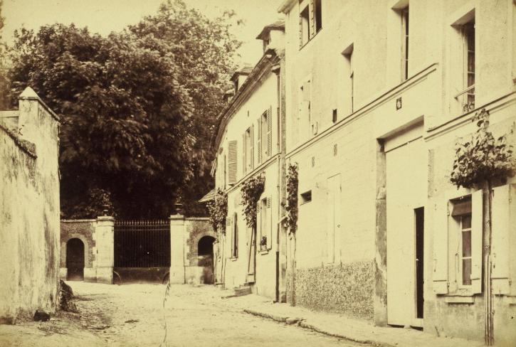 La rue de Fontenay vers 1880.
