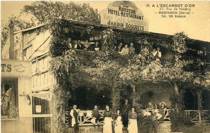 L’Escargot d’Or, vers 1920.