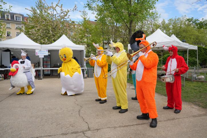 Le Jardin de Robinson revêt sa tenue de fête pour Pâques.