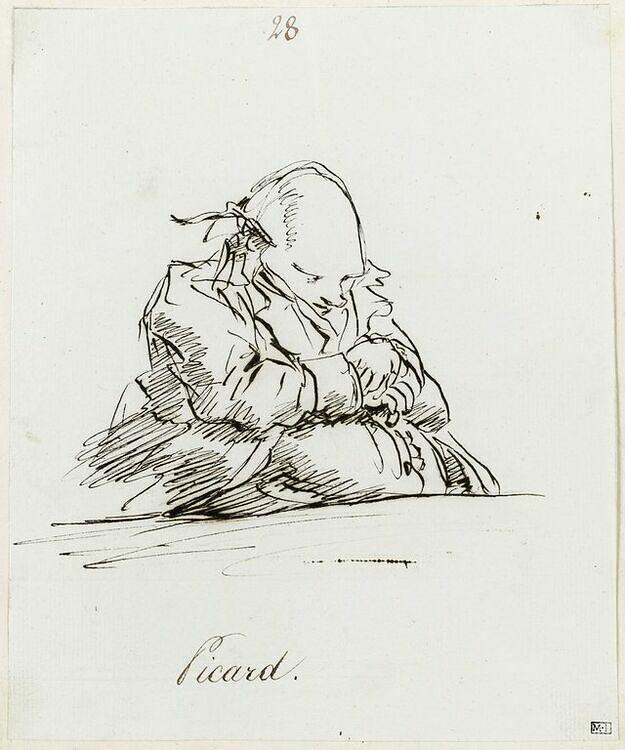 Portrait de Louis-Benoît Picard.