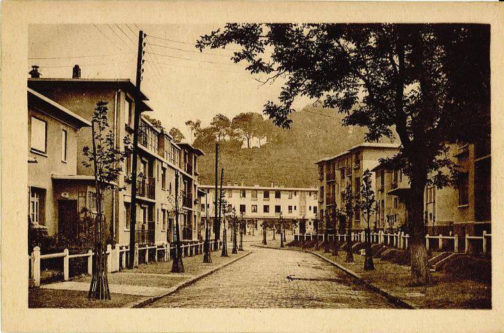 Cité-jardin basse au niveau de l’avenue de la République, vers 1930